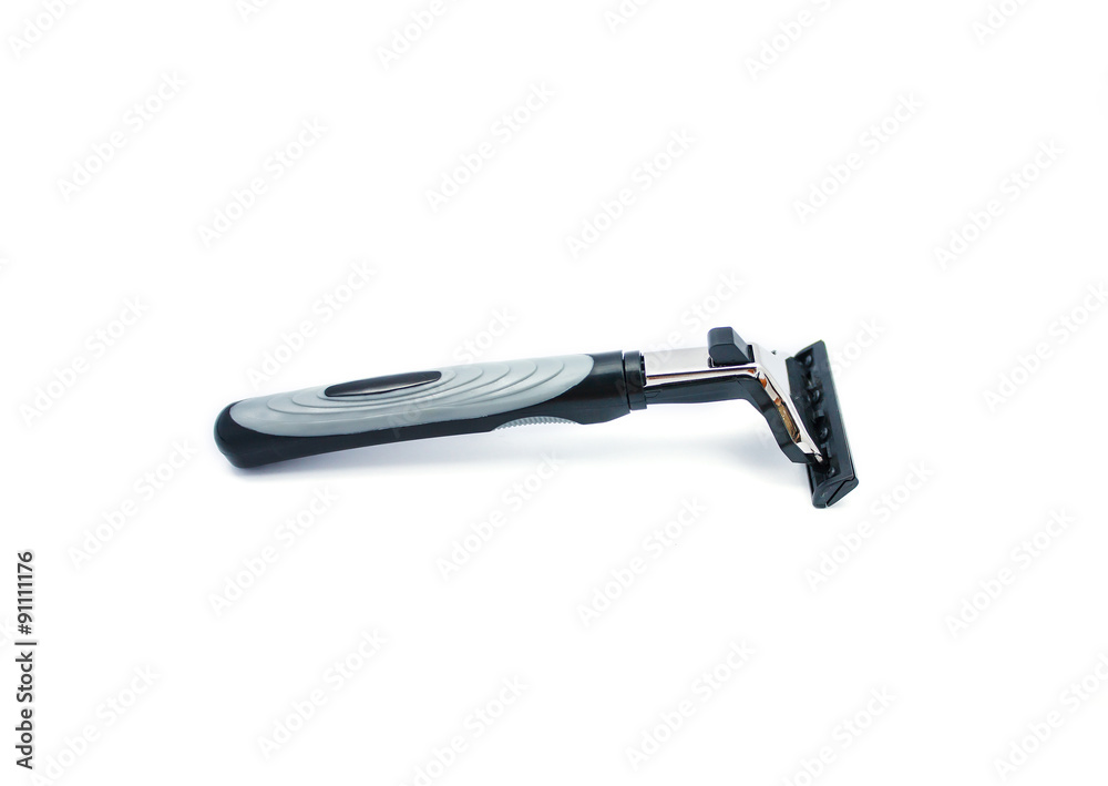 Shaving razor isolated on a white background Shaving razor isolated on a white background