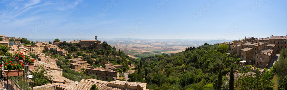 Landscape near Montalcino, Tuscany, Italy