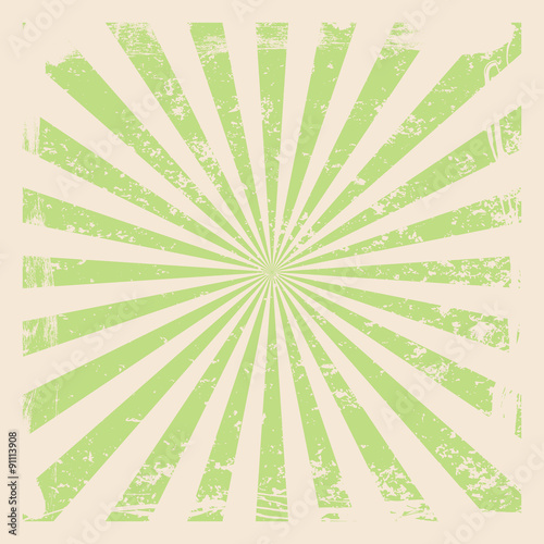 sun burst retro background