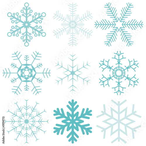 snow flakes collection