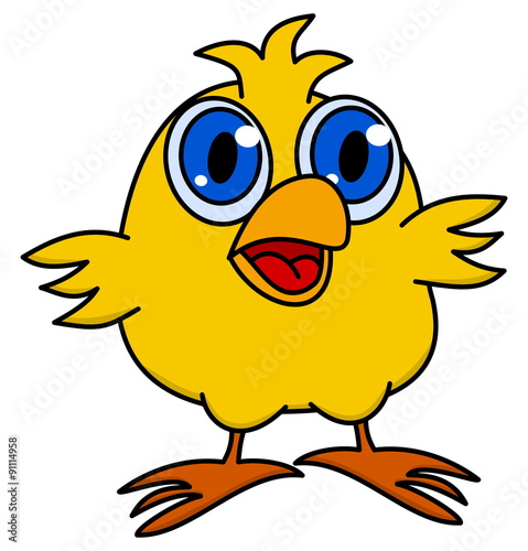 little bird smiling