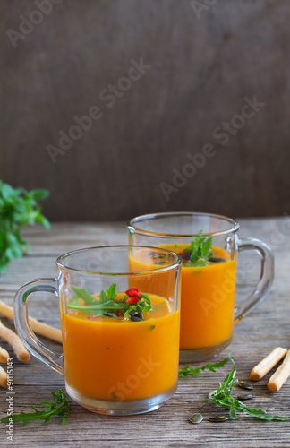 Pumpkin soup,