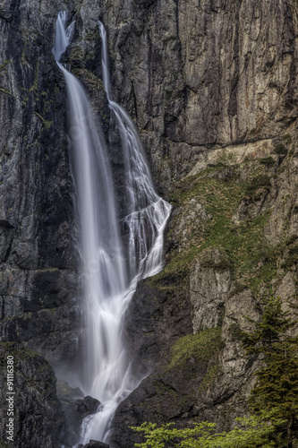 Waterfall on the mountain