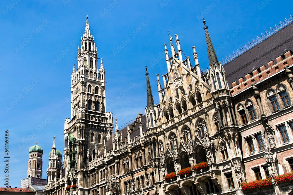 Rathaus mit Balkon in München