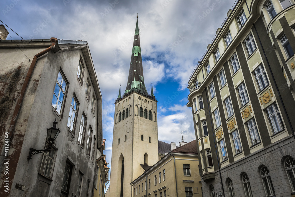 St. Nicholas Church in Tallinn, Estonia.