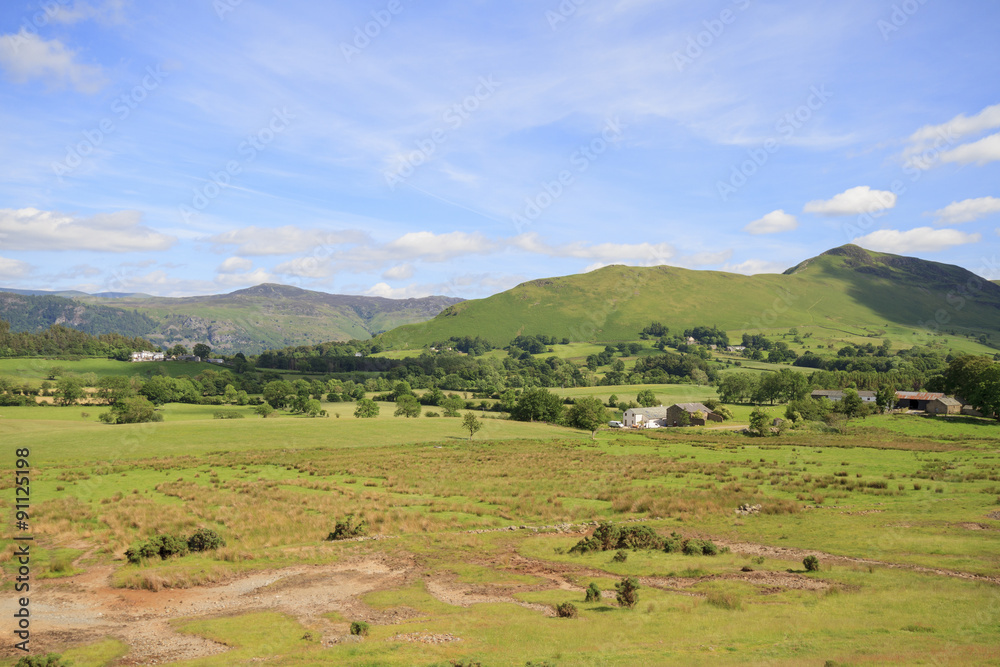 The picturesque lake District
