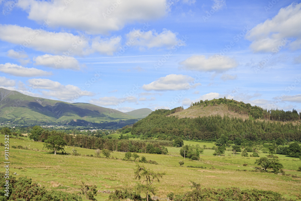 The picturesque lake District