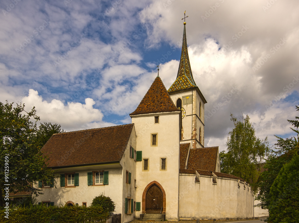 Wehrkirche St. Arbogast in Muttenz Wehrkirche St. Arbogast in Muttenz