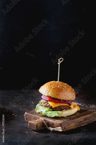 Homemade Burger