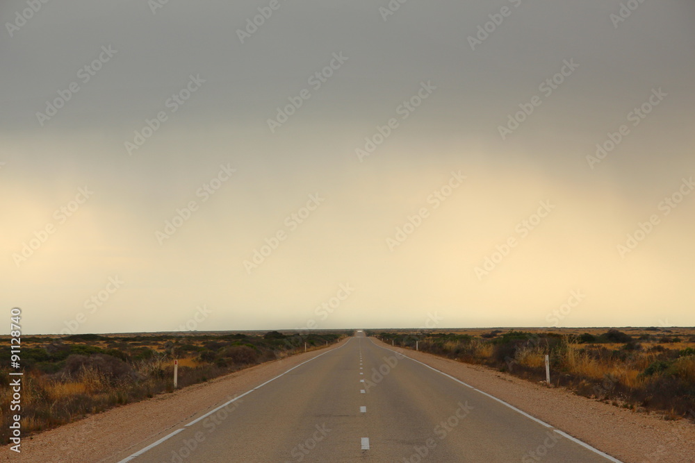 Road across Australia