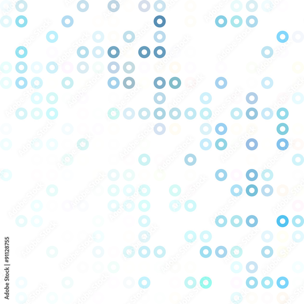 Blue Donuts Background, Creative Design Templates