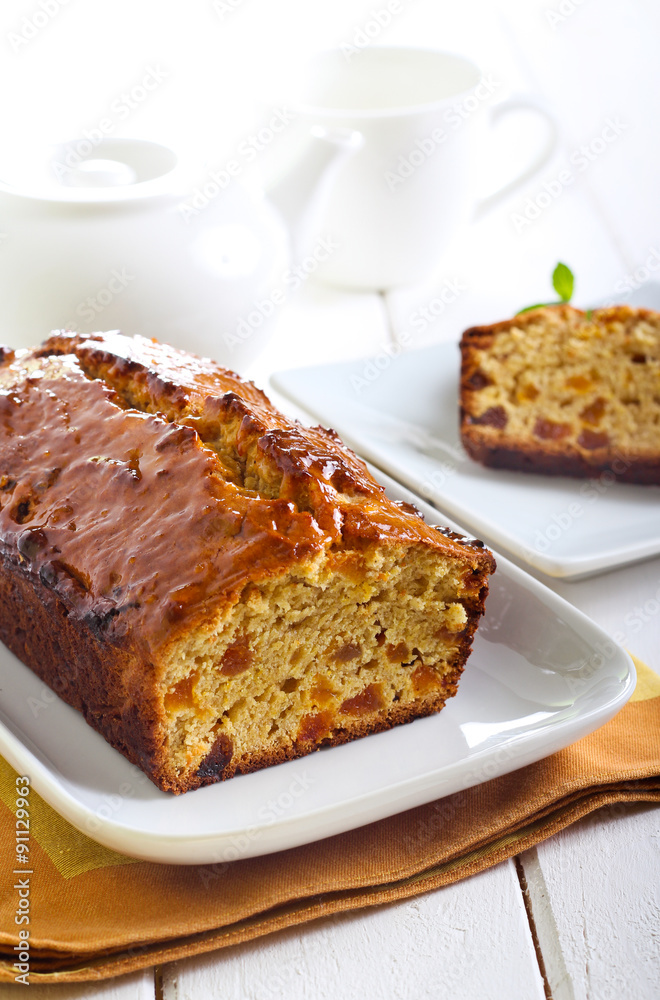 Marmalade and apricot tea bread Marmalade and apricot tea bread