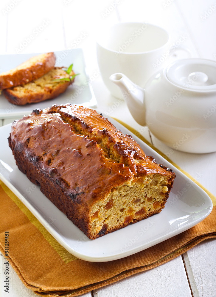 Marmalade and apricot tea bread Marmalade and apricot tea bread