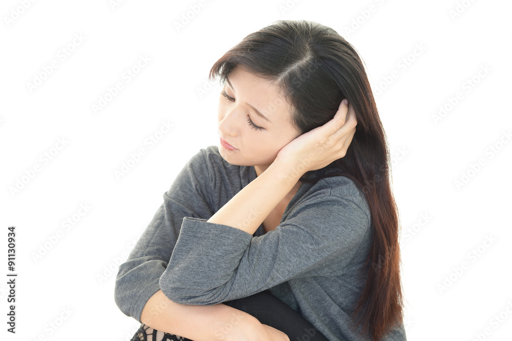 疲れた女性 疲れた女性