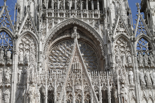Façade de la cathédrale de Rouen #91132913