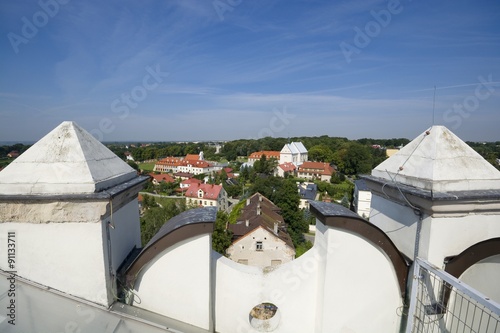 Panoramic view of Sandomierz