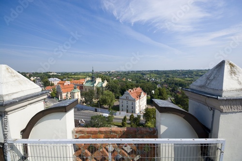 Panoramic view of Sandomierz