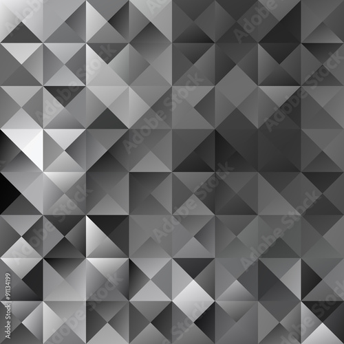 Black Grid Mosaic Background, Creative Design Templates