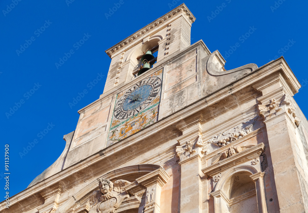 Church of St Annunziata, exterior. Gaeta Church of St Annunziata, exterior. Gaeta