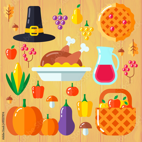 Set for thanksgiving day