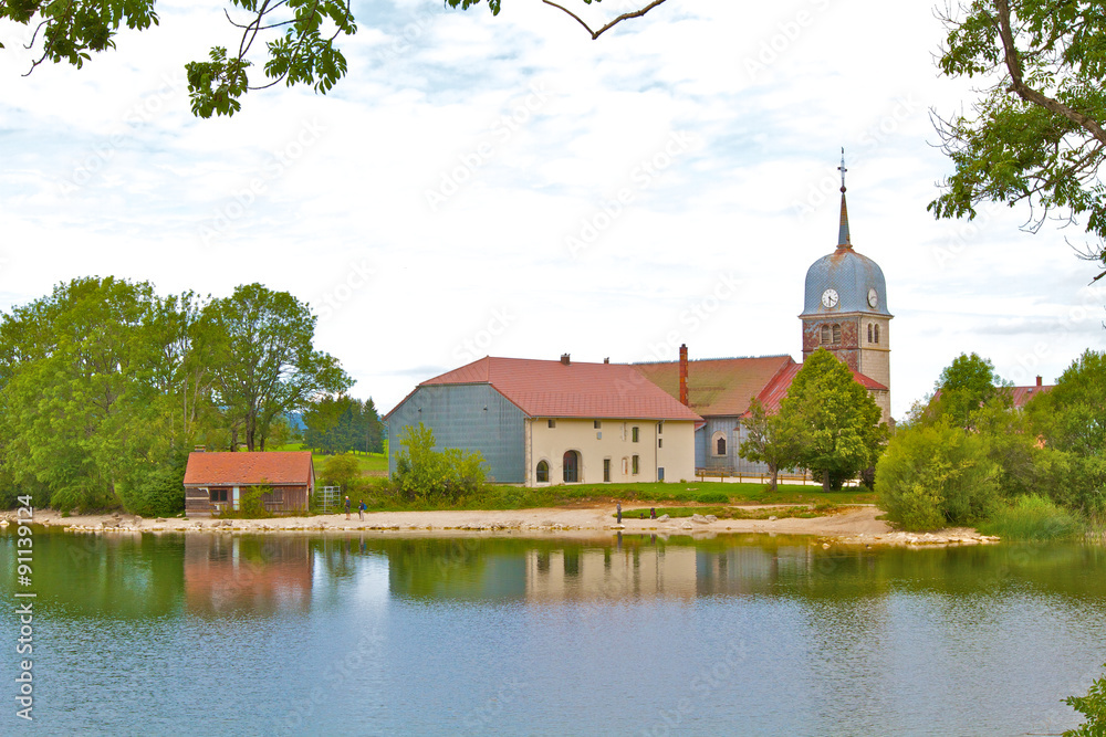 église de l'abbaye jura