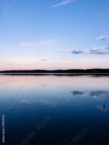 Sunset in the Finnish archipelago