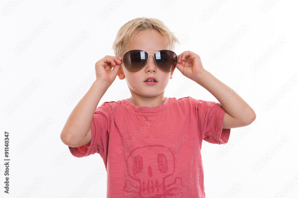 cool boy with sunglasses cool boy with sunglasses