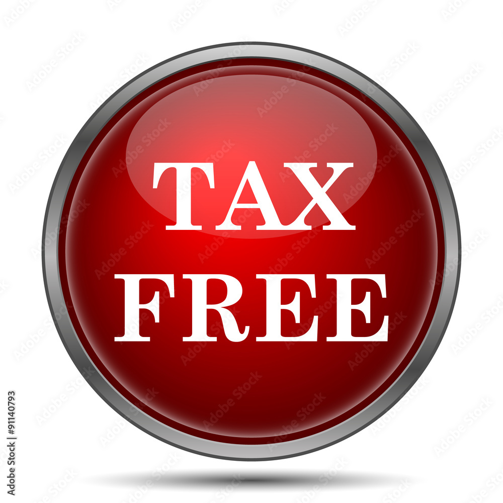 Tax free icon Tax free icon