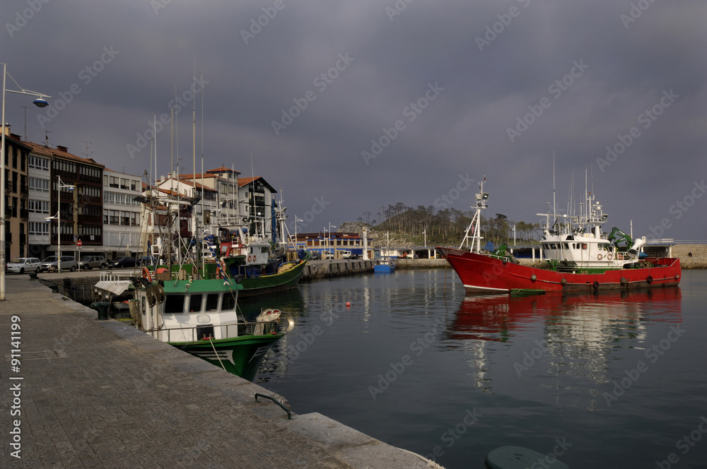 port of Lekeito, Basque country, Spain