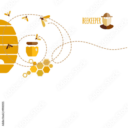 honey background