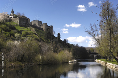 medieval town of Puebla de Sanabria, Zamora province,Spain