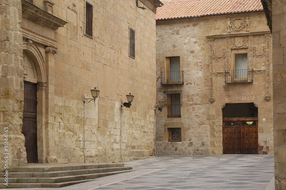 Home of Don Diego Maldonado and Church of San Benito, Salamanca,