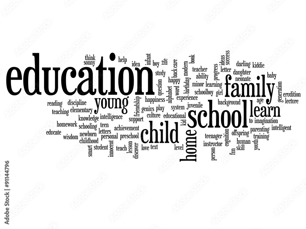 Conceptual education word cloud Conceptual education word cloud