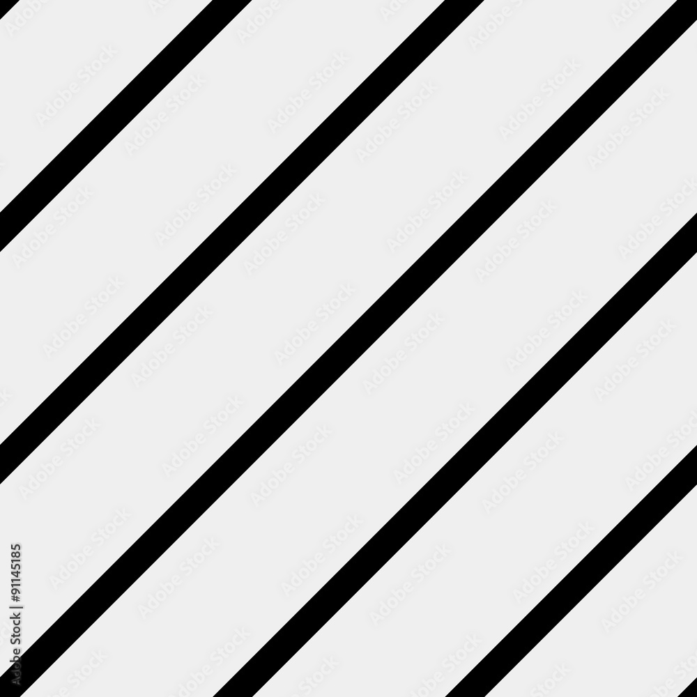 Fototapeta premium Vector seamless pattern. Modern stylish texture. Repeating geometric tiles with diagonal lines - stock vector