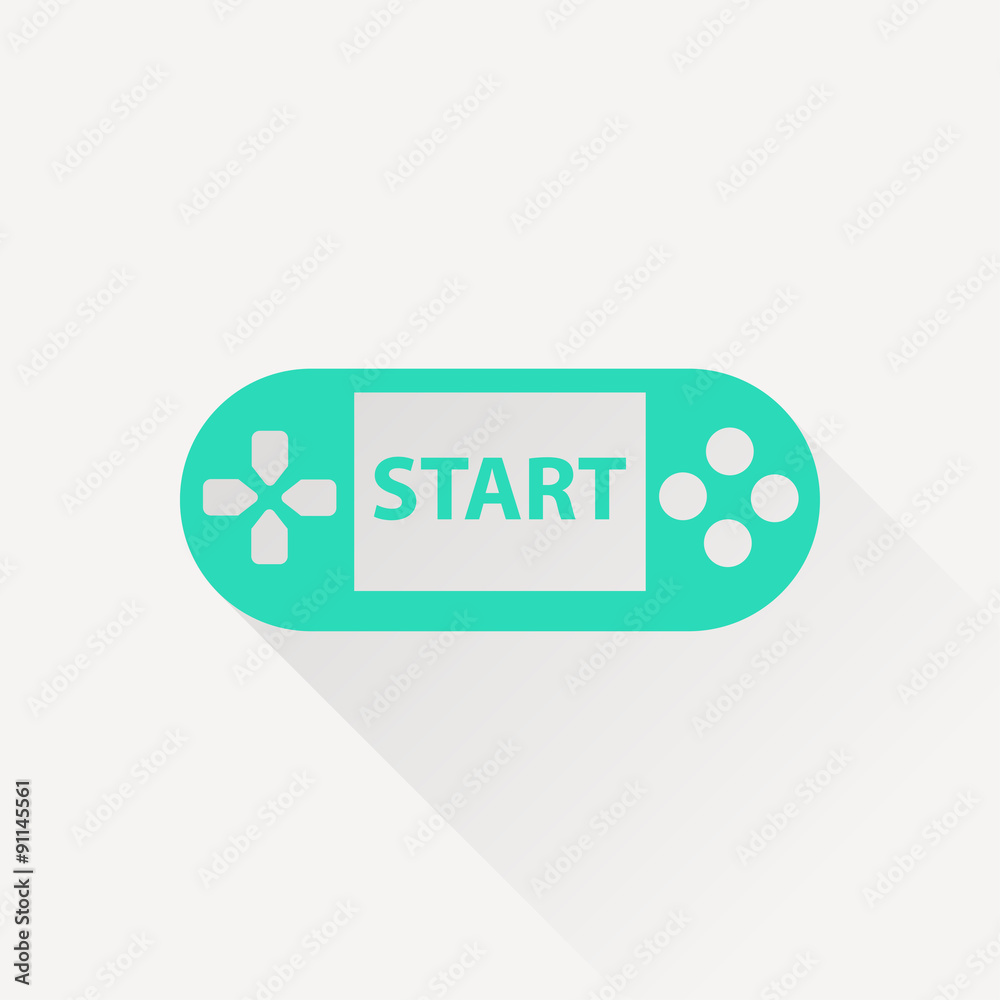 Handheld game console icon Handheld game console icon