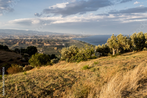 Tableau sur toile Golfo di Squillace, Catanzaro, Italia