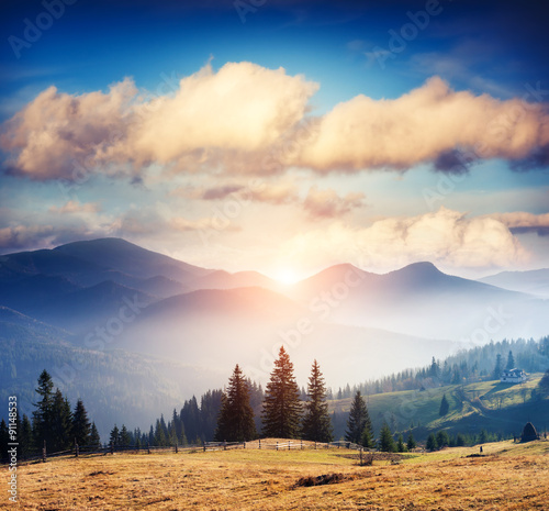 фотографія magical mountains landscape