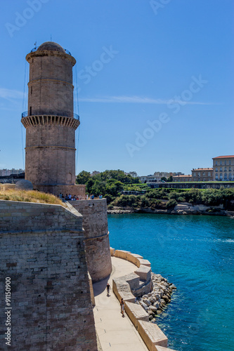Le fort Saint-Jean à Marseille
