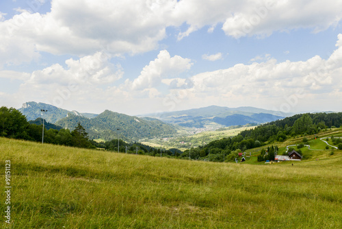 Gebirgslandschaft in der Hohen Tatra Polen