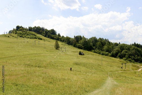 Gebirgslandschaft in der Hohen Tatra Polen