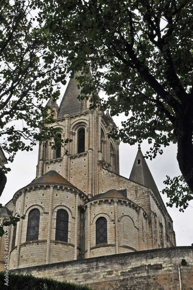 Loches, la cattedrale - Indre Loira, Francia
