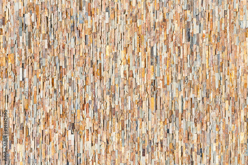 Obraz premium Colorful stone wall tiles