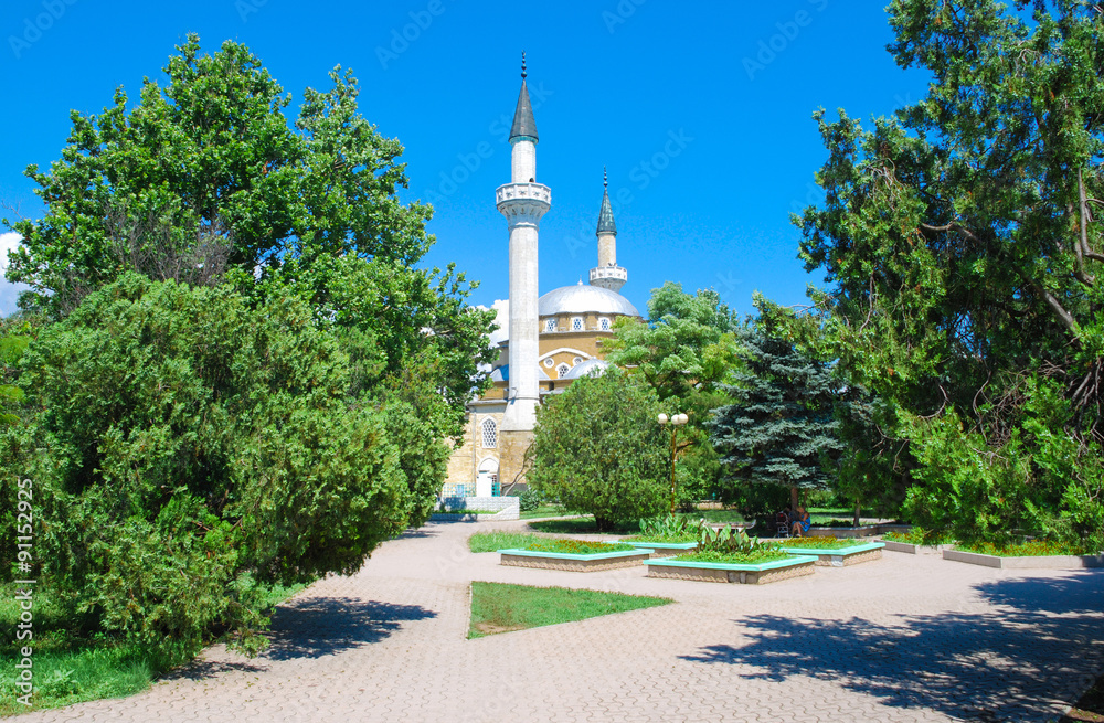 Obraz premium Yevpatoriya, Crimea, mosque Han-Jami