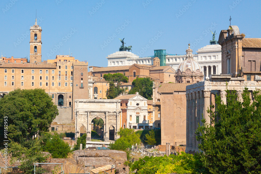 italy, rome, vatican, city, to roman forum