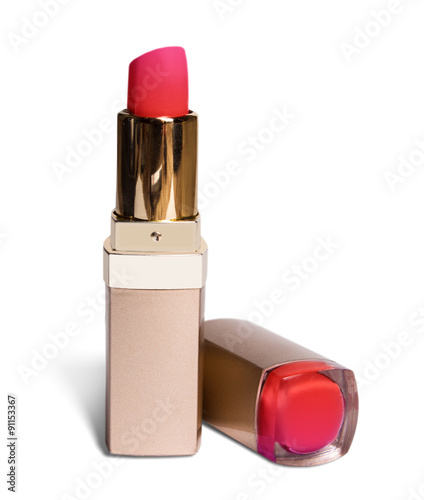 lipstick isolated on white background