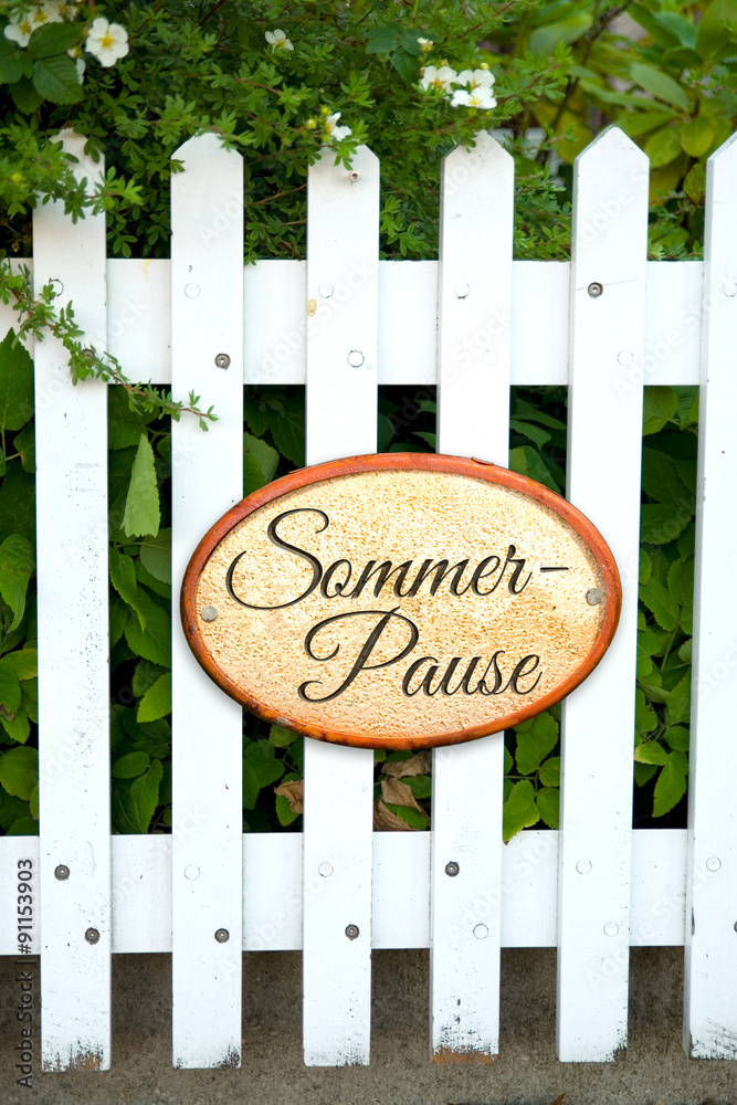 Sommerpause Sommerpause