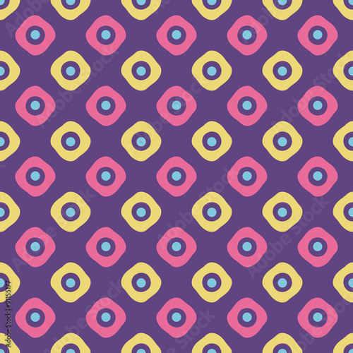 Colorful crazy seamless pattern
