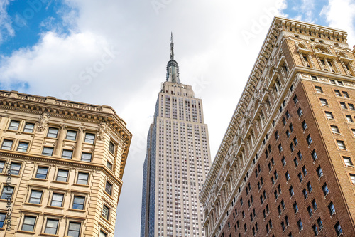 New York City Manhattan midtown buildings skyline photo