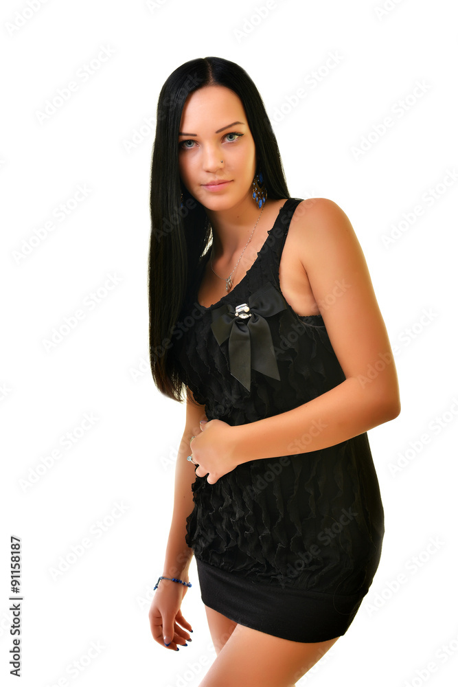Glamour portrait of beautiful woman Glamour portrait of beautiful woman