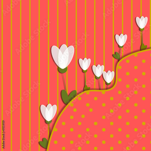 tulipanes vintage 